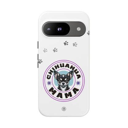 Chihuahua Mama - (Black) Tough Dual Layer Phone Case