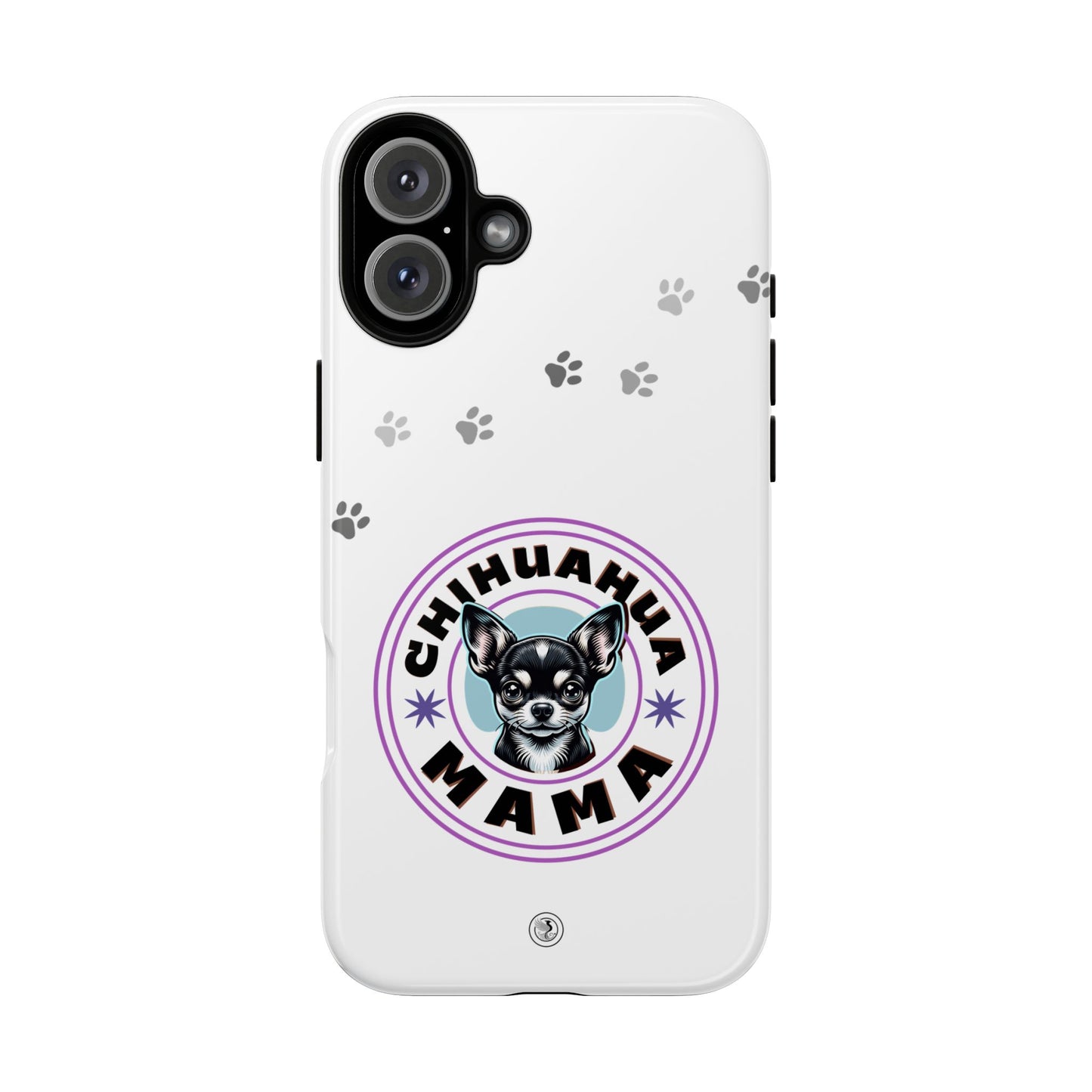Chihuahua Mama - (Black) Tough Dual Layer Phone Case