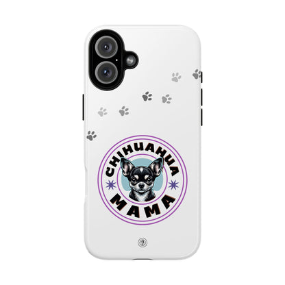 Chihuahua Mama - (Black) Tough Dual Layer Phone Case