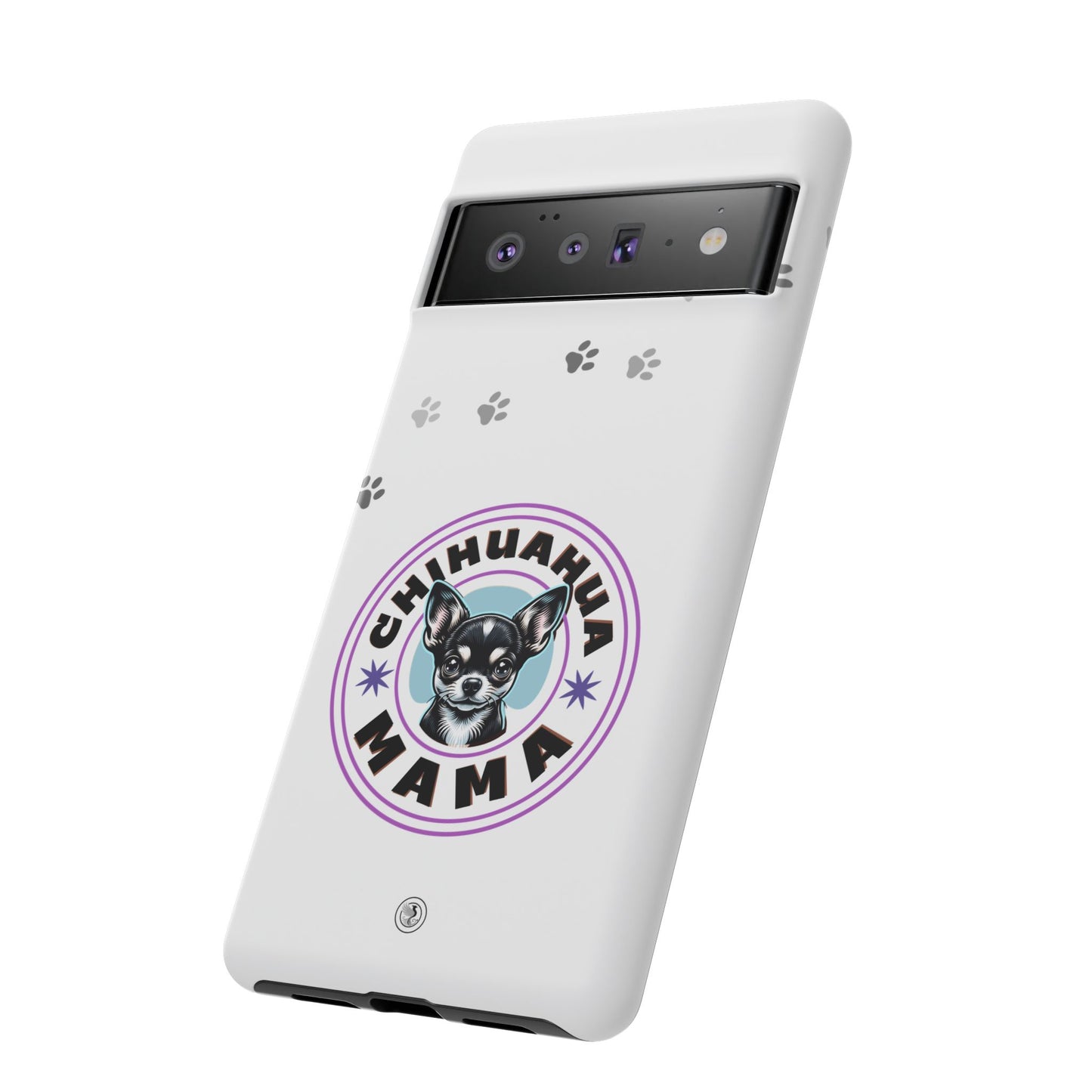 Chihuahua Mama - (Black) Tough Dual Layer Phone Case