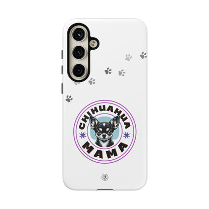Chihuahua Mama - (Black) Tough Dual Layer Phone Case