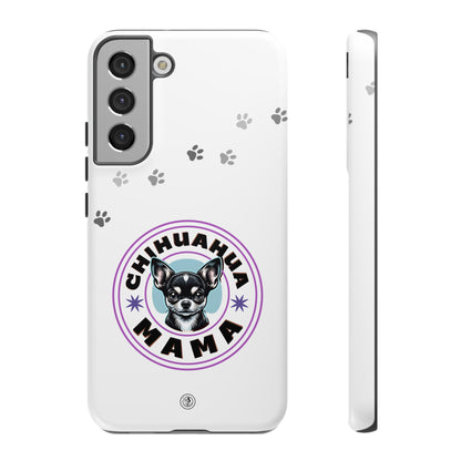 Chihuahua Mama - (Black) Tough Dual Layer Phone Case