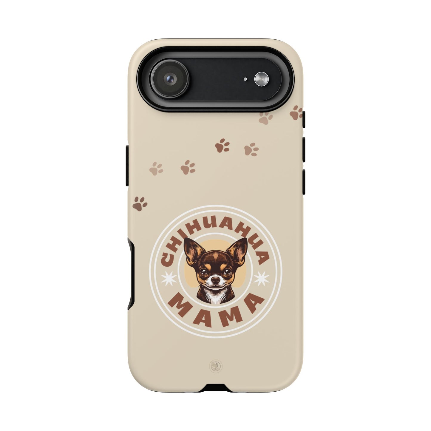 Chihuahua Mama - (Brown) Tough Dual Layer Phone Case