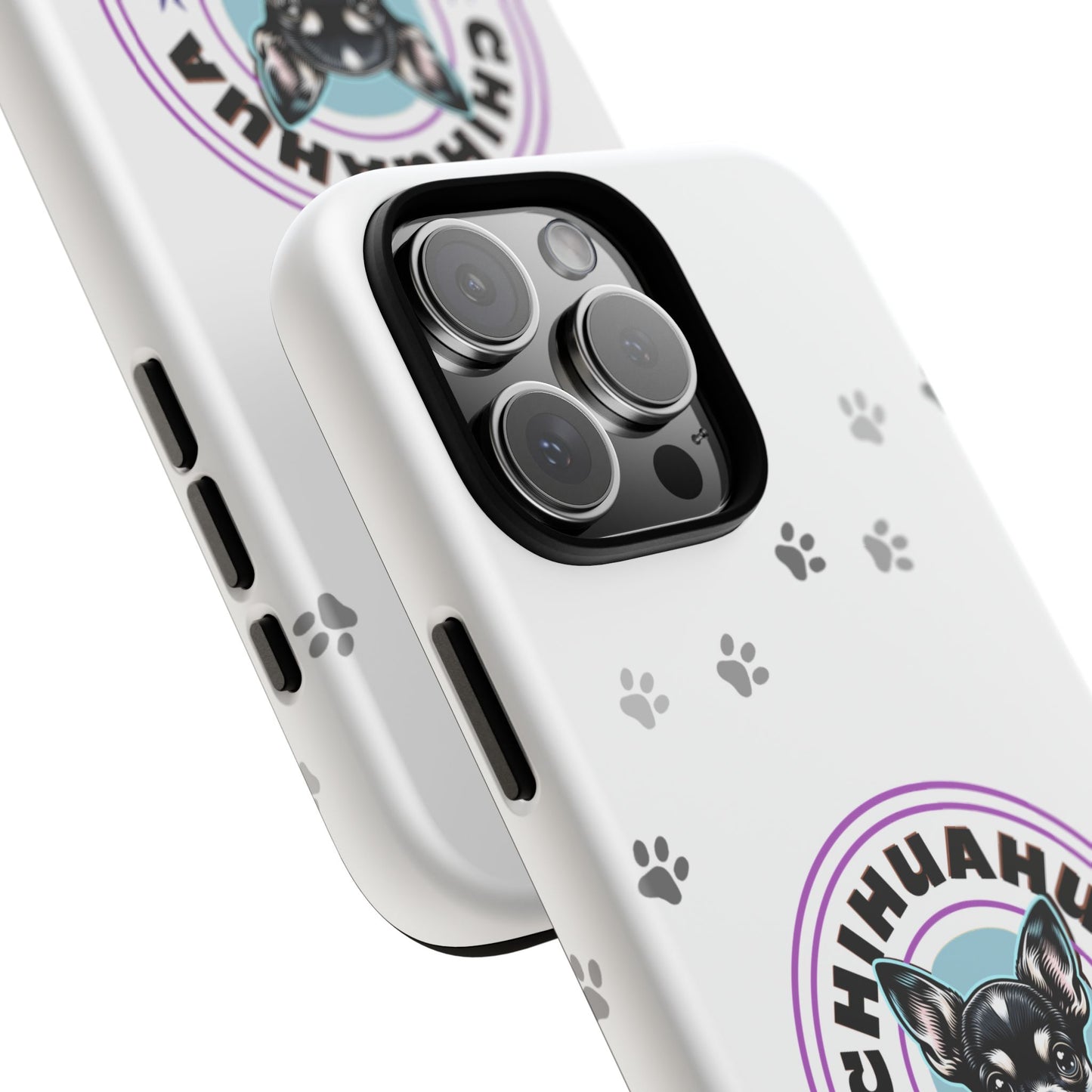 Chihuahua Mama - (Black) Tough Dual Layer Phone Case