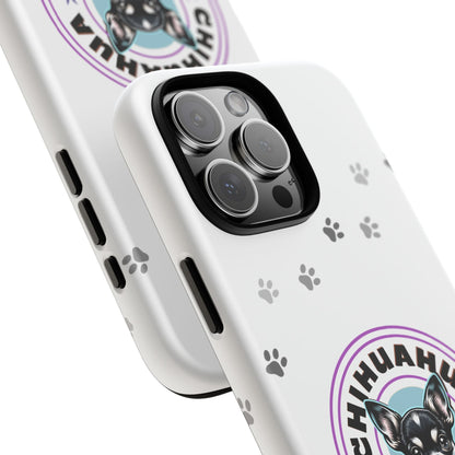 Chihuahua Mama - (Black) Tough Dual Layer Phone Case