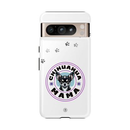 Chihuahua Mama - (Black) Tough Dual Layer Phone Case