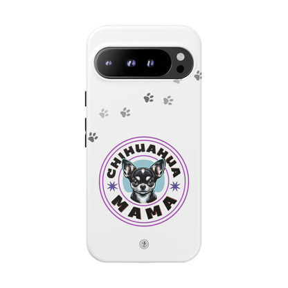 Chihuahua Mama - (Black) Tough Dual Layer Phone Case