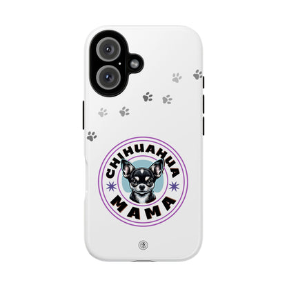 Chihuahua Mama - (Black) Tough Dual Layer Phone Case