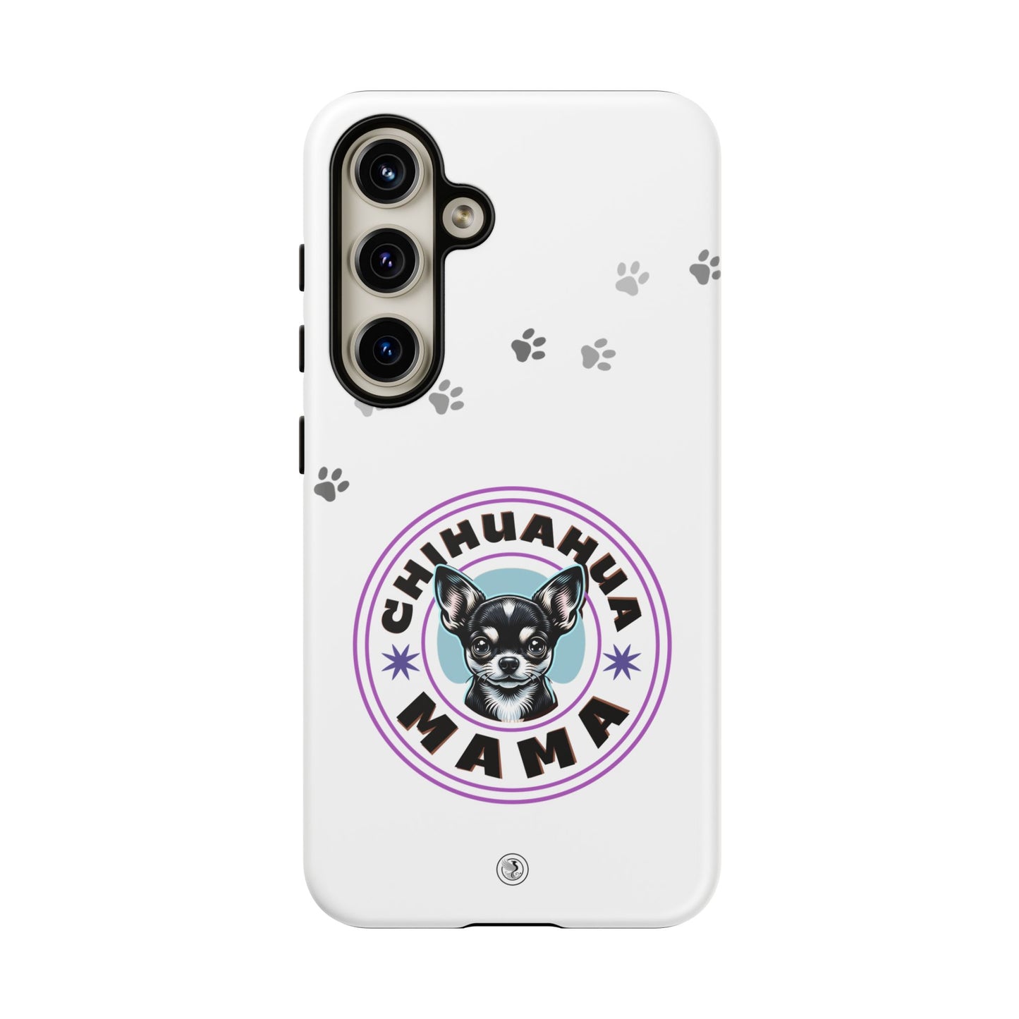 Chihuahua Mama - (Black) Tough Dual Layer Phone Case