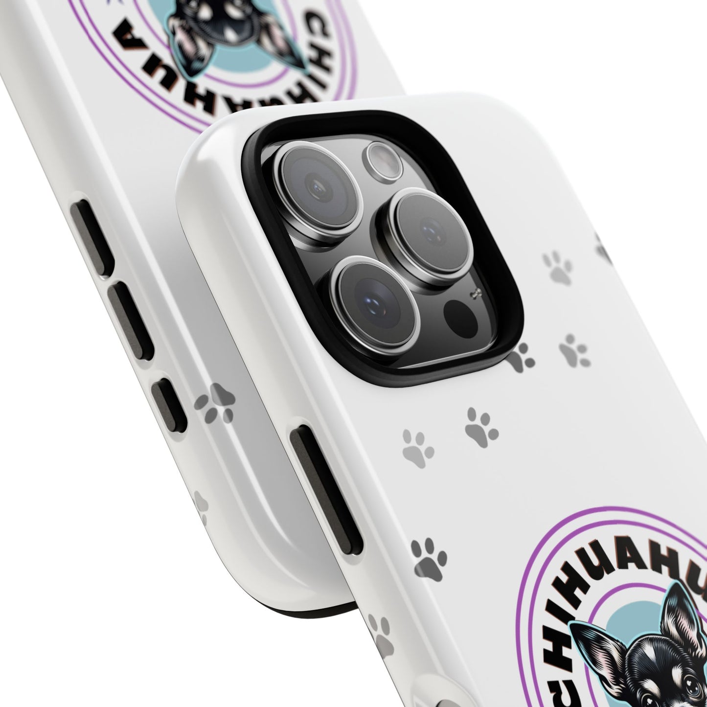 Chihuahua Mama - (Black) Tough Dual Layer Phone Case