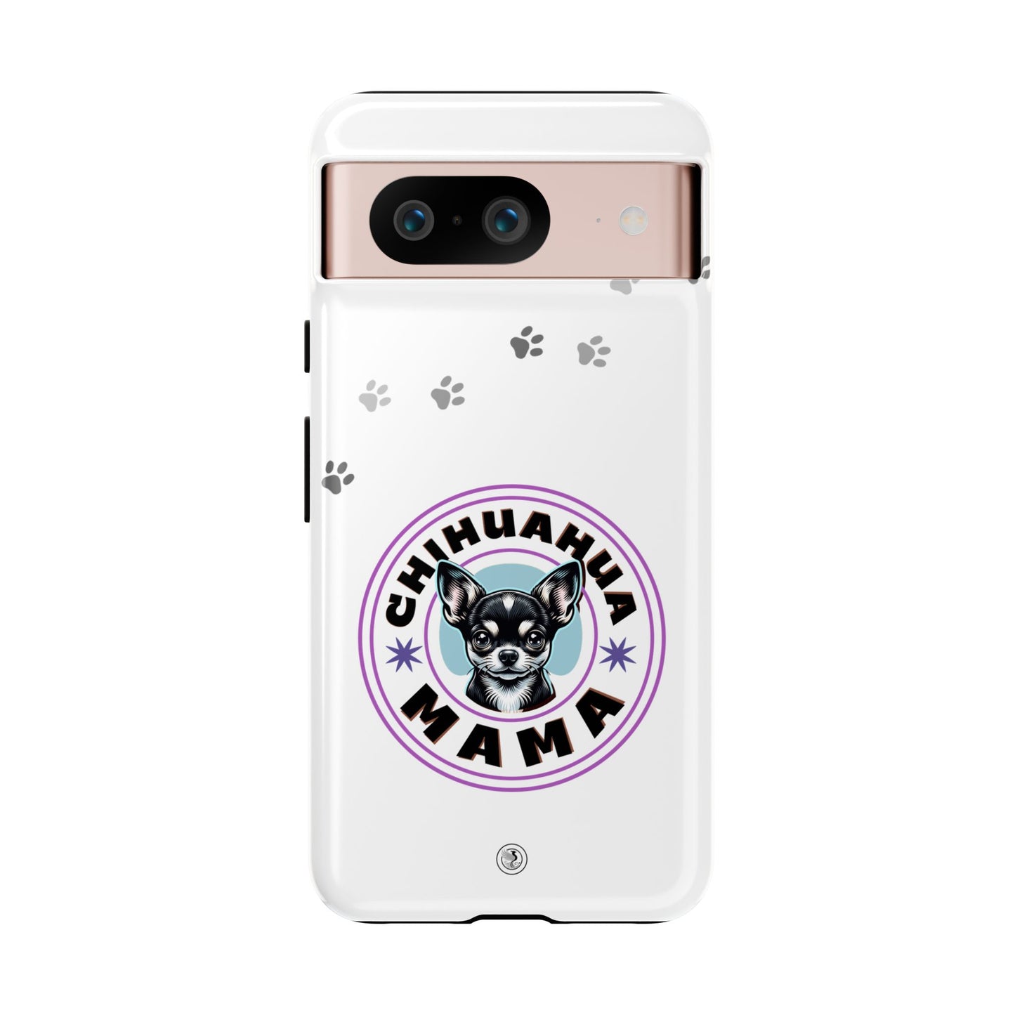 Chihuahua Mama - (Black) Tough Dual Layer Phone Case