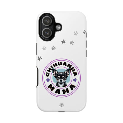 Chihuahua Mama - (Black) Tough Dual Layer Phone Case