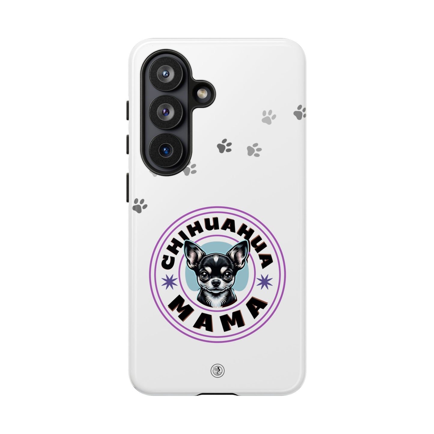 Chihuahua Mama - (Black) Tough Dual Layer Phone Case