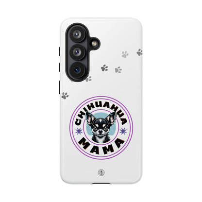 Chihuahua Mama - (Black) Tough Dual Layer Phone Case