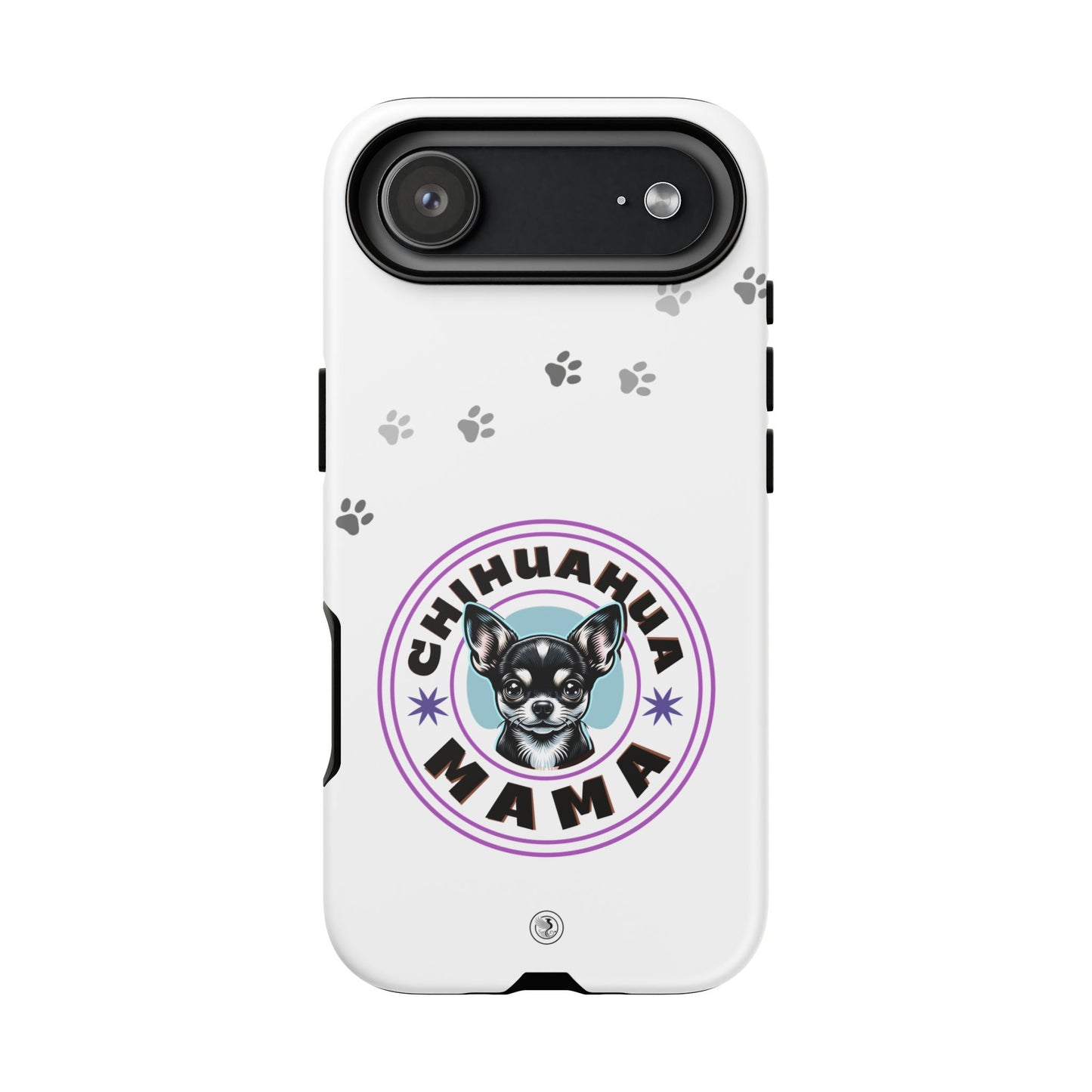 Chihuahua Mama - (Black) Tough Dual Layer Phone Case