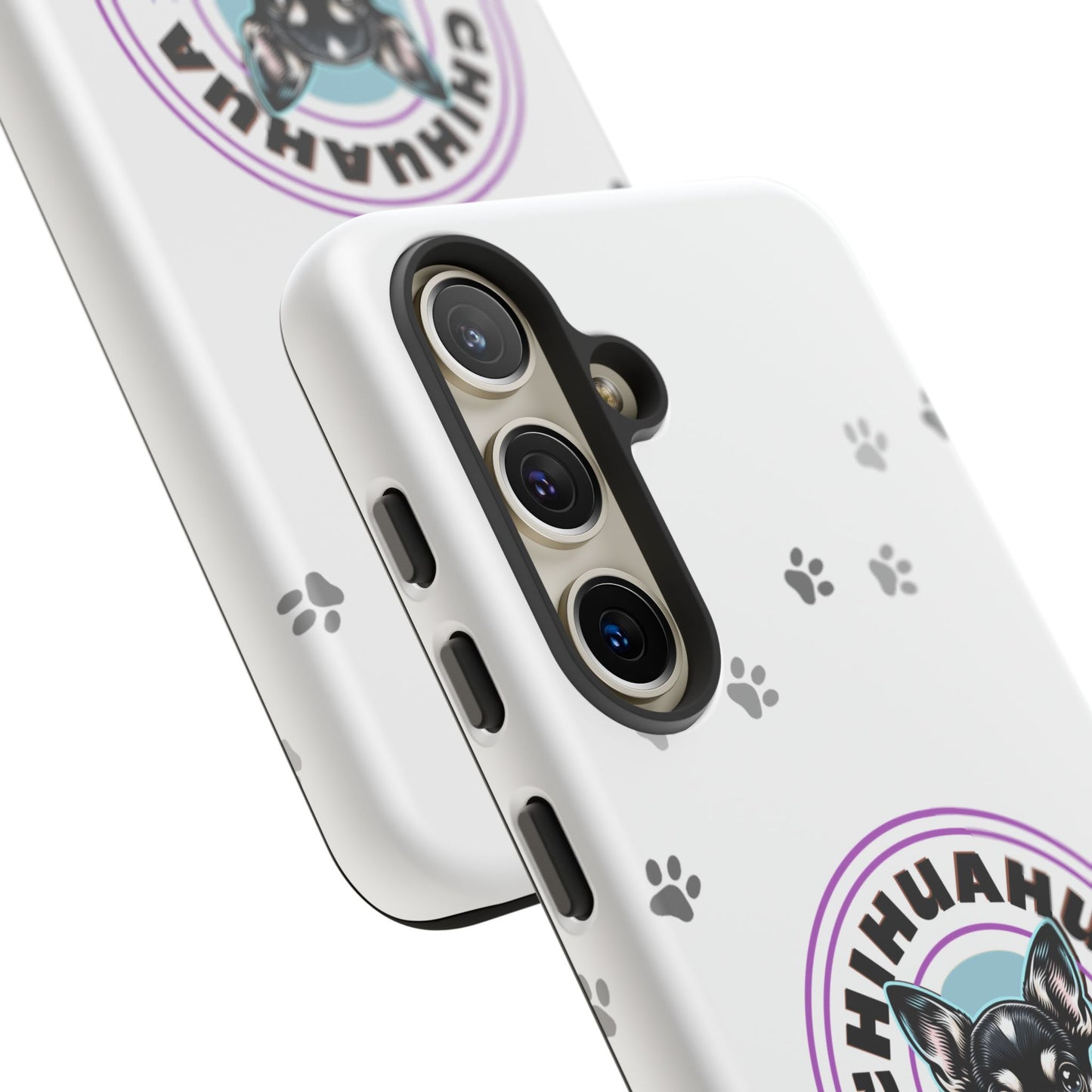Chihuahua Mama - (Black) Tough Dual Layer Phone Case