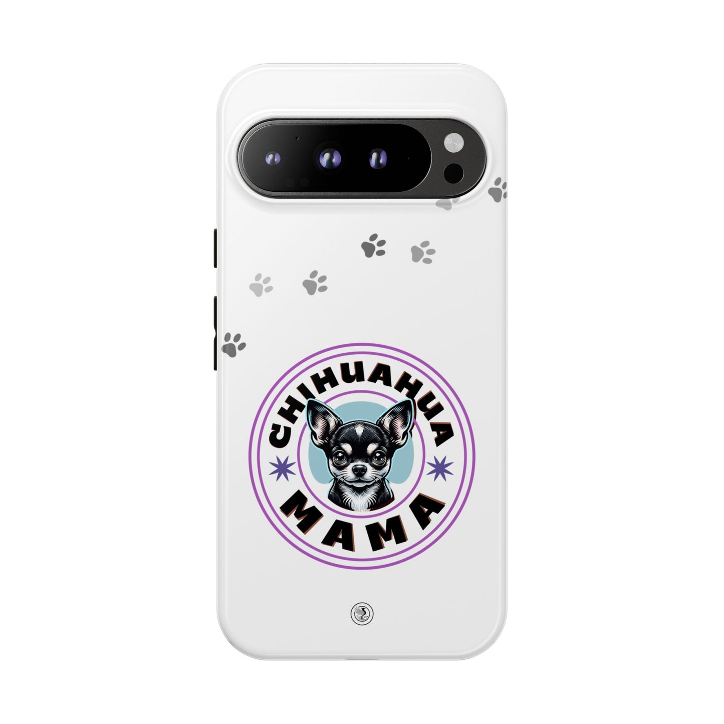 Chihuahua Mama - (Black) Tough Dual Layer Phone Case
