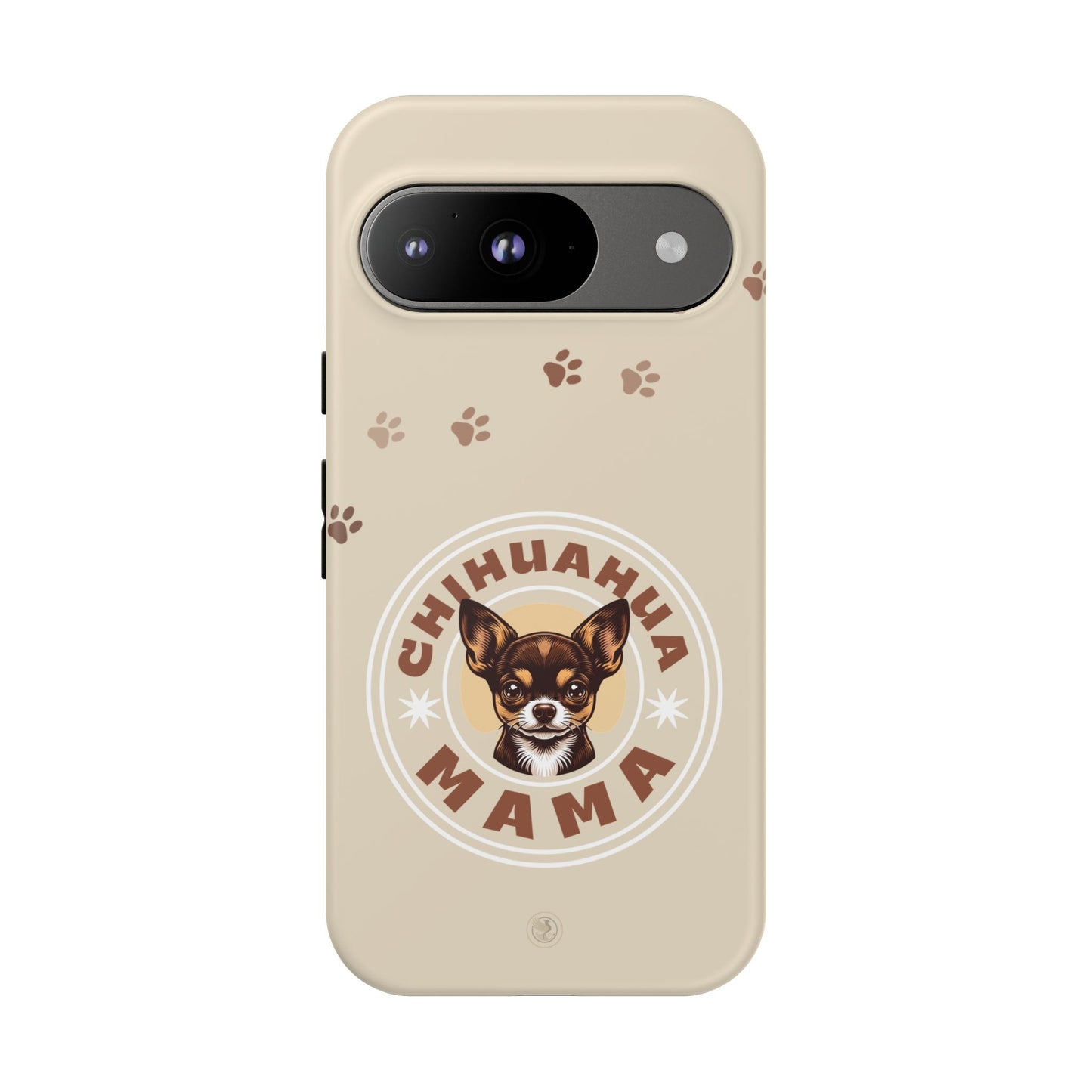 Chihuahua Mama - (Brown) Tough Dual Layer Phone Case