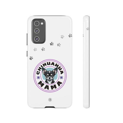Chihuahua Mama - (Black) Tough Dual Layer Phone Case