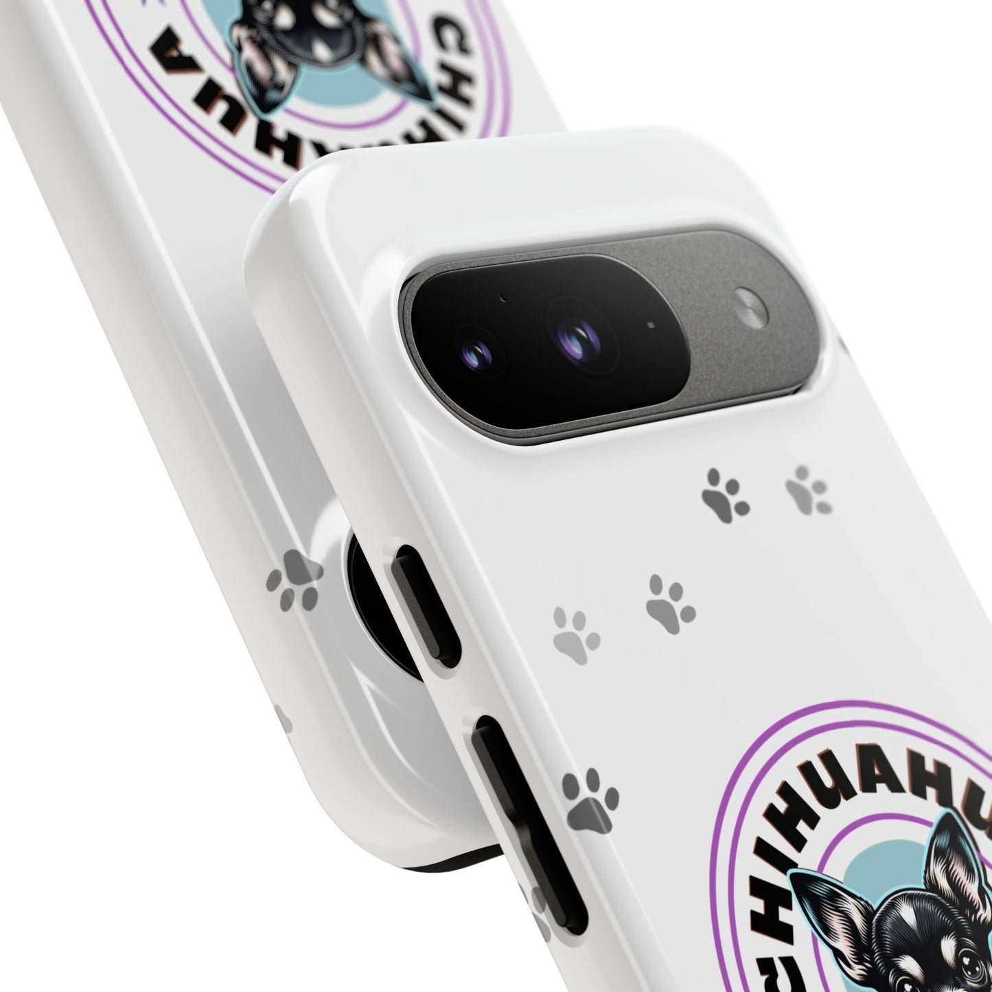 Chihuahua Mama - (Black) Tough Dual Layer Phone Case