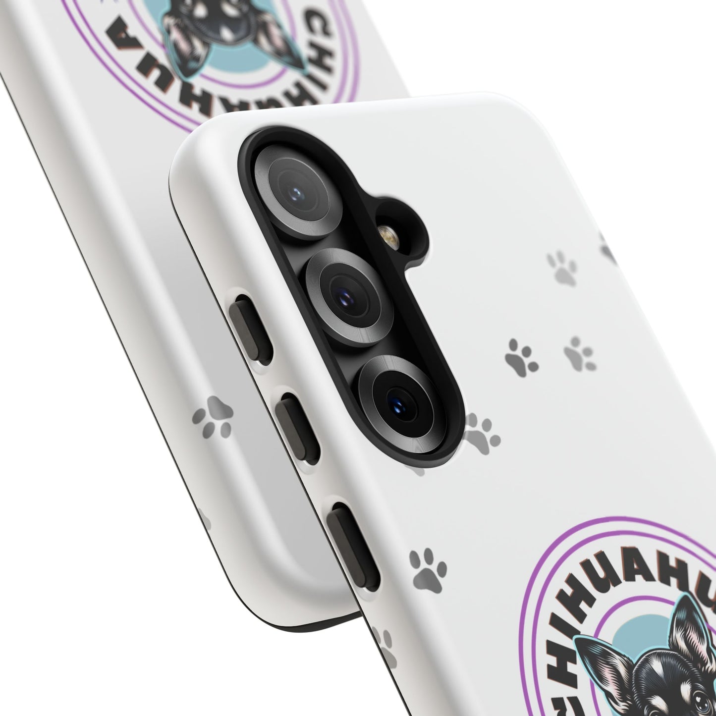 Chihuahua Mama - (Black) Tough Dual Layer Phone Case