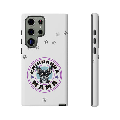 Chihuahua Mama - (Black) Tough Dual Layer Phone Case