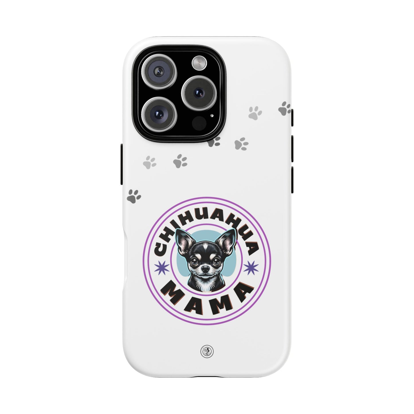 Chihuahua Mama - (Black) Tough Dual Layer Phone Case