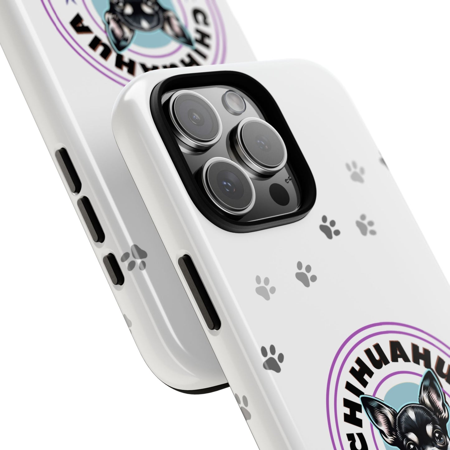 Chihuahua Mama - (Black) Tough Dual Layer Phone Case