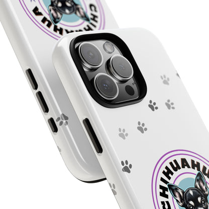 Chihuahua Mama - (Black) Tough Dual Layer Phone Case