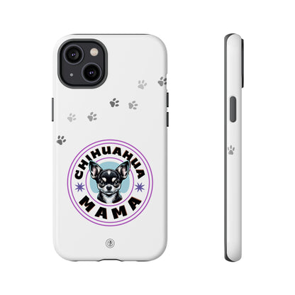 Chihuahua Mama - (Black) Tough Dual Layer Phone Case