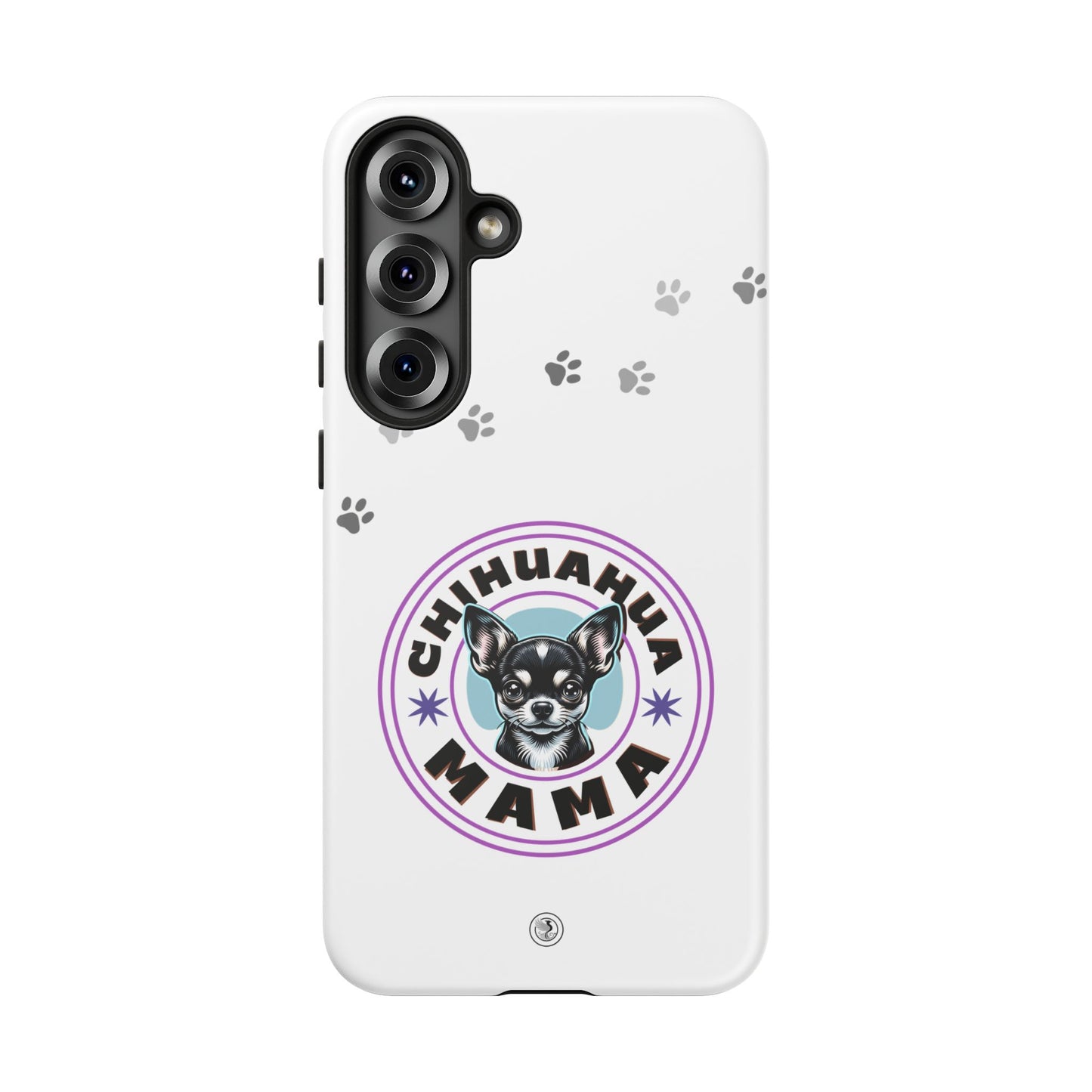 Chihuahua Mama - (Black) Tough Dual Layer Phone Case