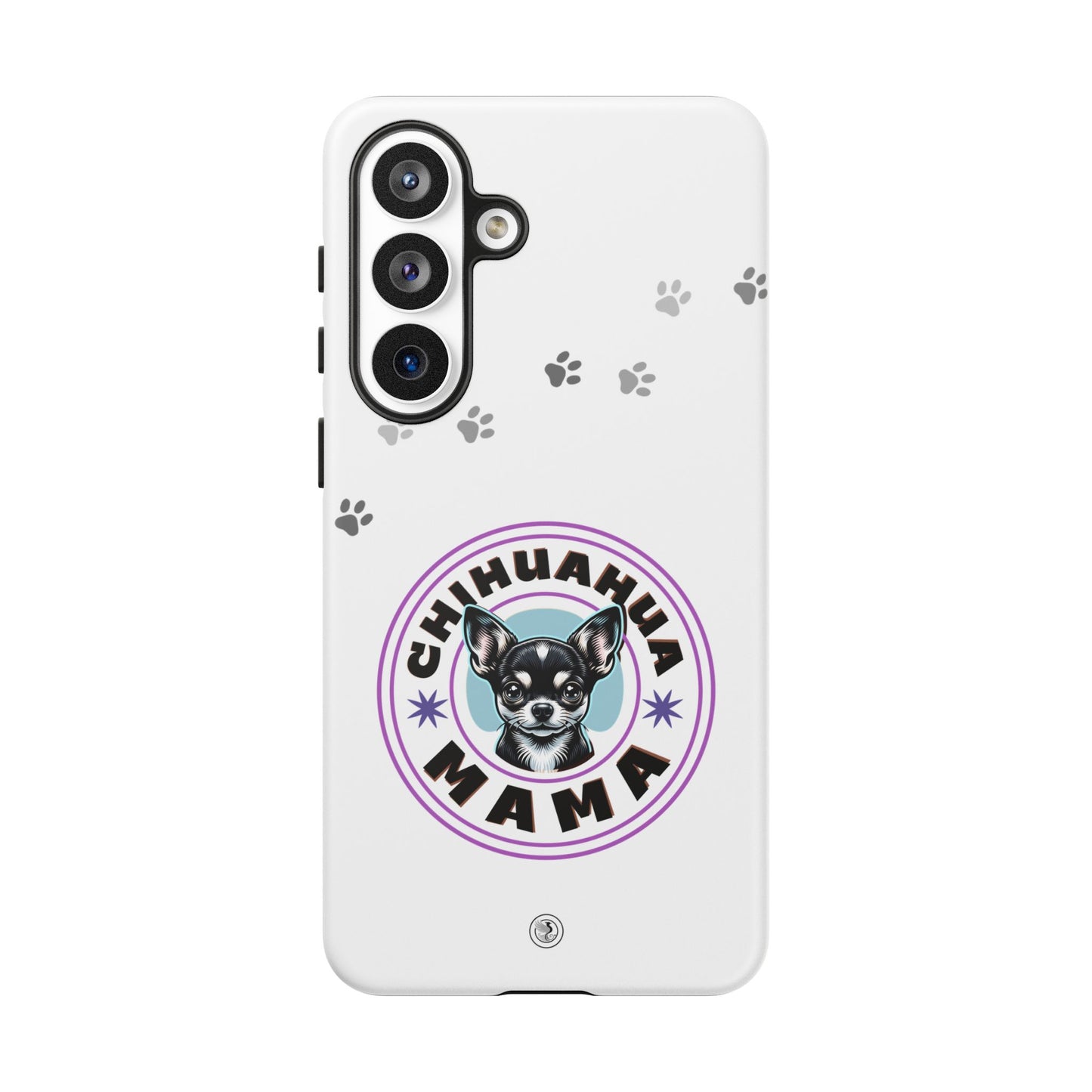 Chihuahua Mama - (Black) Tough Dual Layer Phone Case