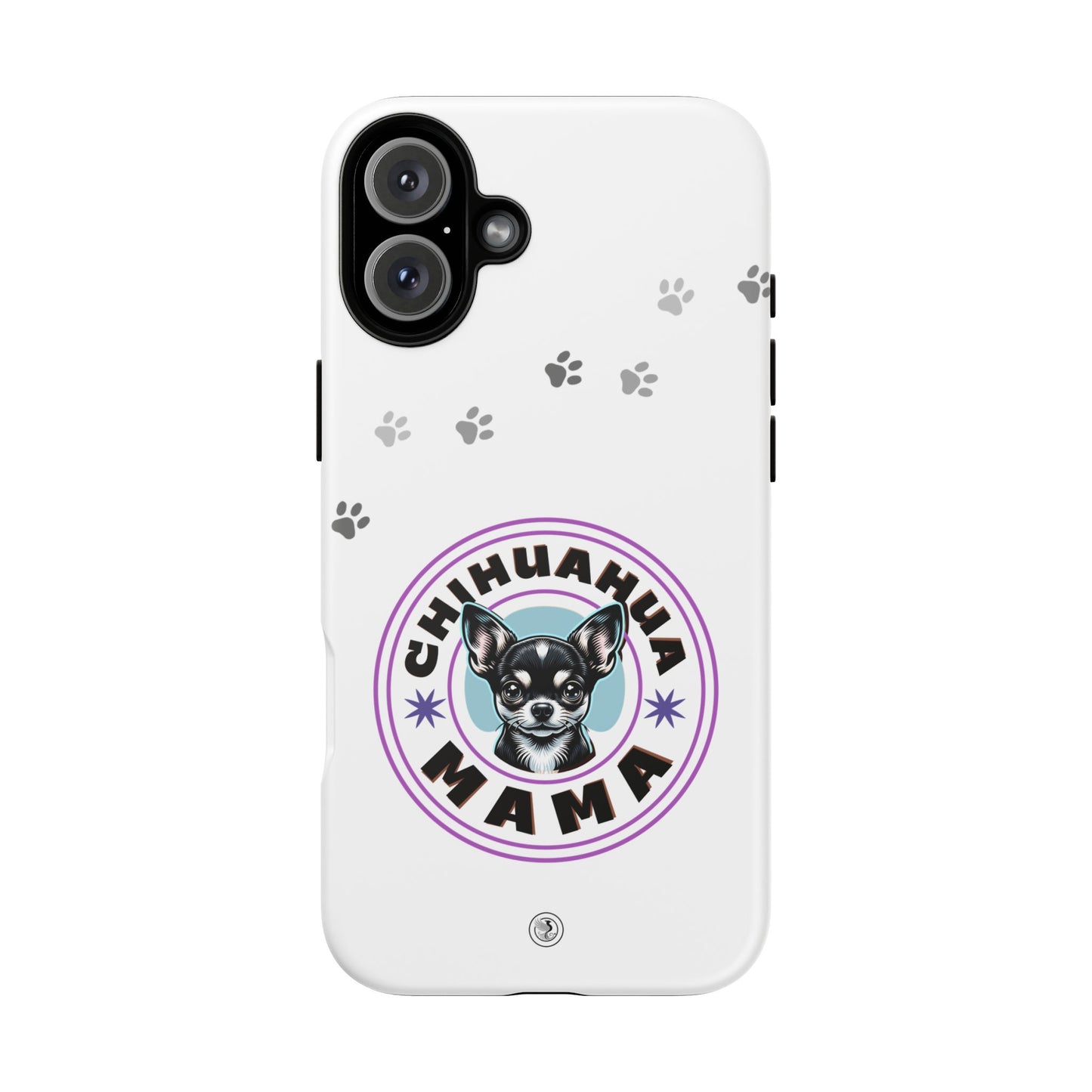 Chihuahua Mama - (Black) Tough Dual Layer Phone Case