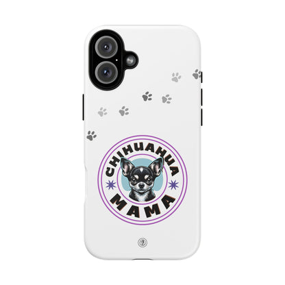 Chihuahua Mama - (Black) Tough Dual Layer Phone Case