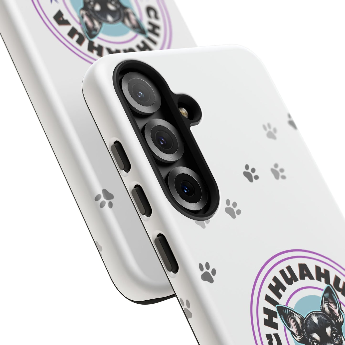 Chihuahua Mama - (Black) Tough Dual Layer Phone Case