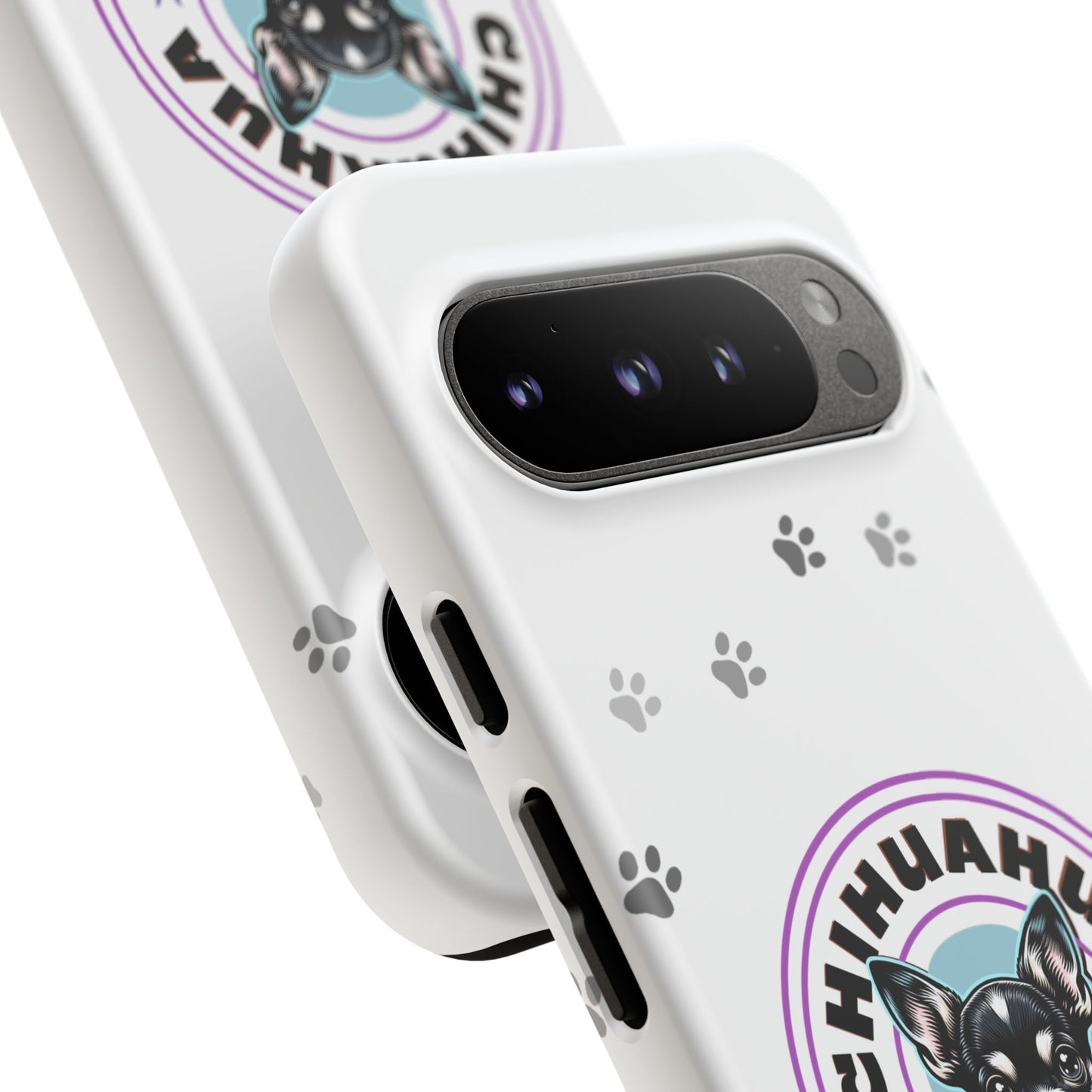 Chihuahua Mama - (Black) Tough Dual Layer Phone Case