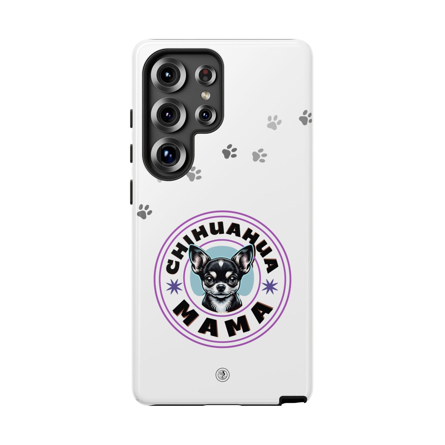 Chihuahua Mama - (Black) Tough Dual Layer Phone Case