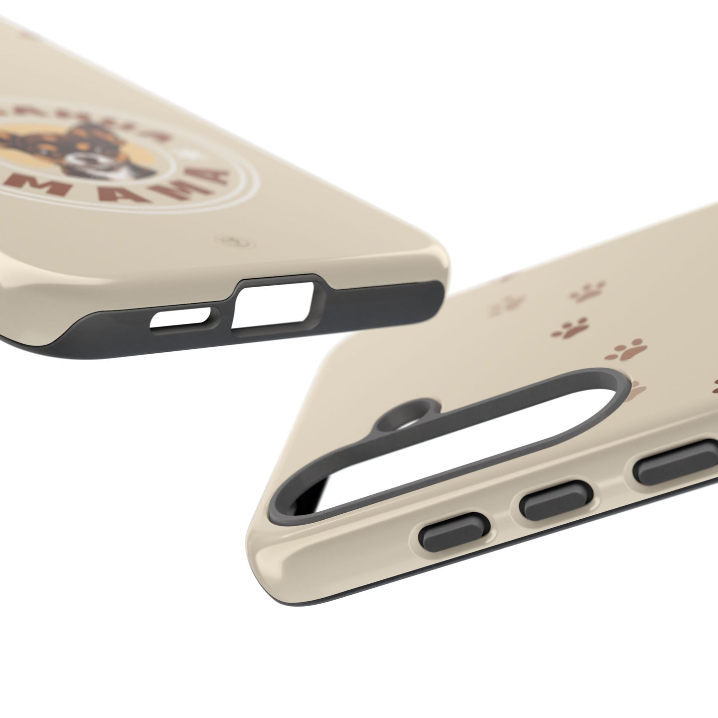 Chihuahua Mama - (Brown) Tough Dual Layer Phone Case