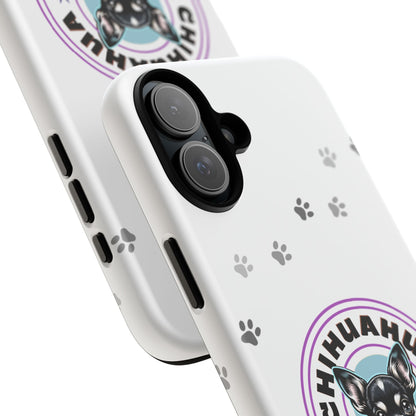 Chihuahua Mama - (Black) Tough Dual Layer Phone Case