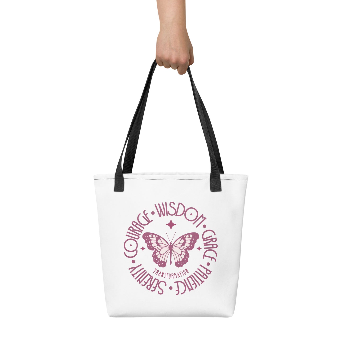 all-over-print-tote-bag-black-15x15-front-6a1615aa01ac8 - Dreamy Phoenix