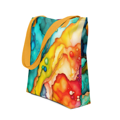 all-over-print-tote-bag-yellow-15x15-front-69bbd5ec89473 - Dreamy Phoenix