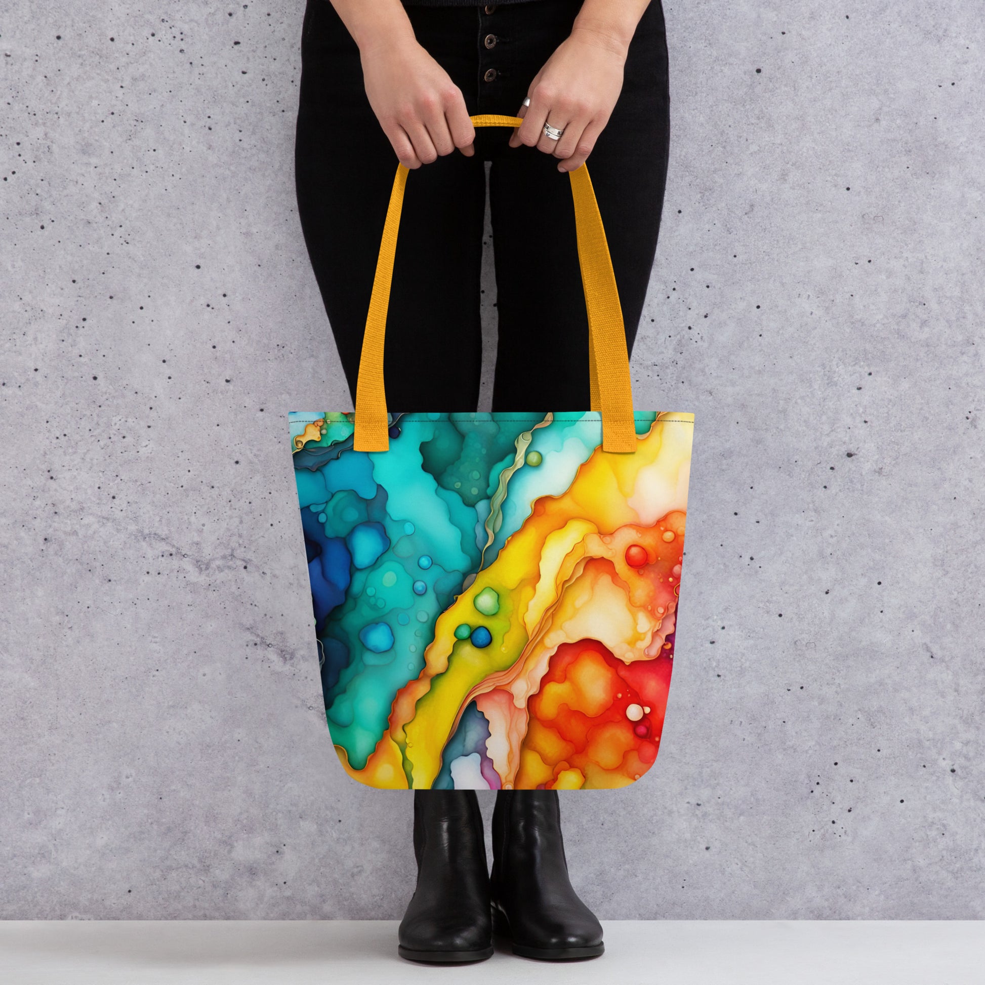 all-over-print-tote-bag-yellow-15x15-front-69bbd5ec8ae27 - Dreamy Phoenix