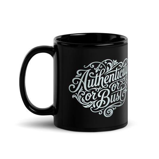 authenticity-or-bust-black-mug-11-oz-handle-on-left-Dreamy Phoenix