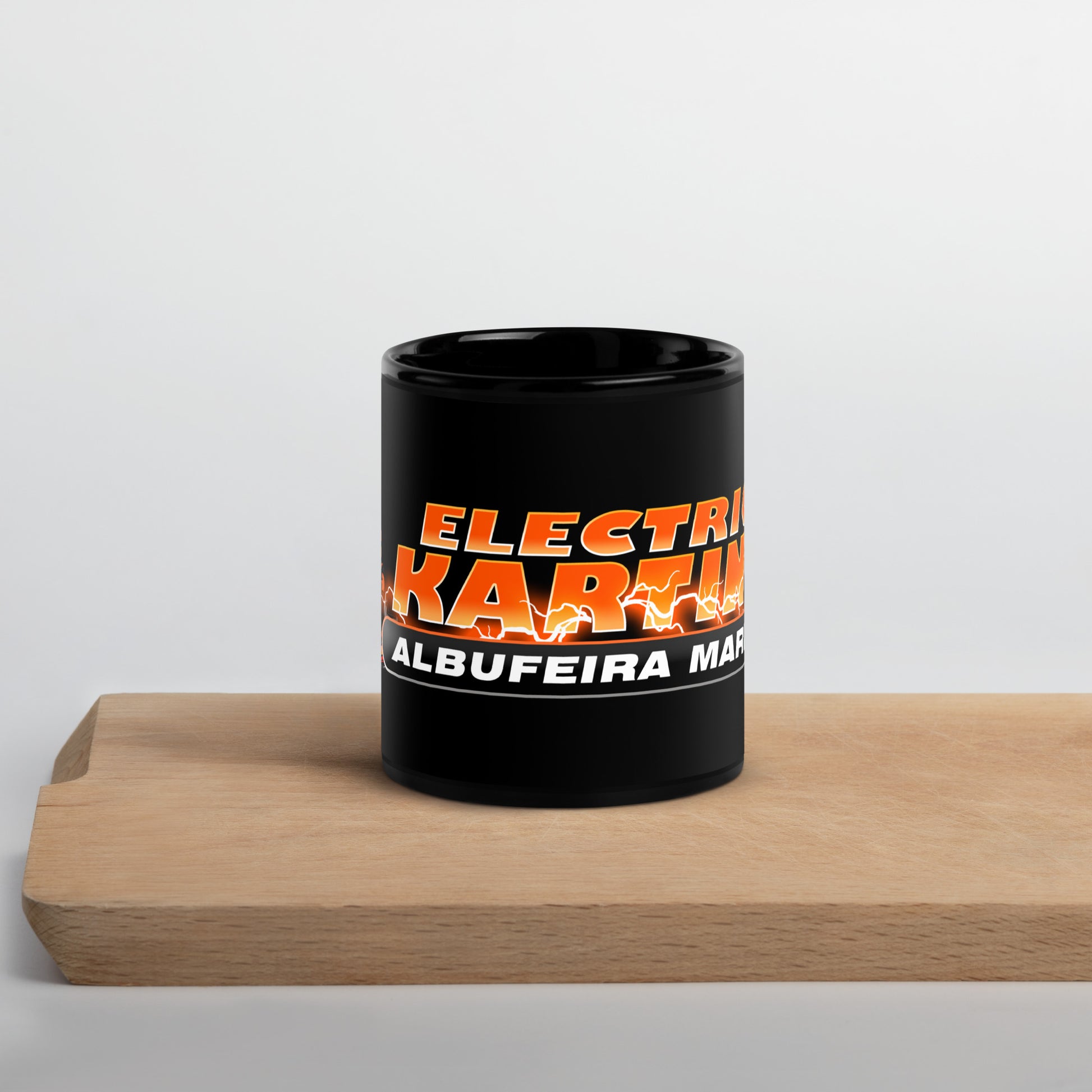 Electric-Karting-black-branded-mug-black-11-oz-front-Dreamy Phoenix