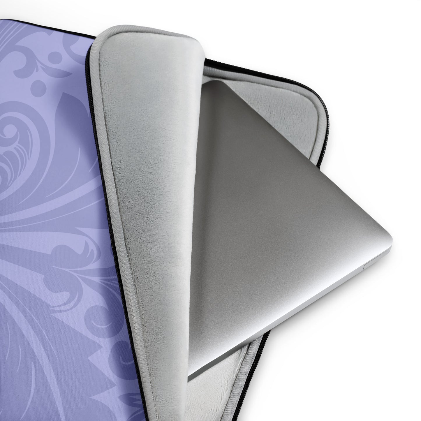 Velvet-Bloom-lilac-damask-laptop-sleeve-15-inch-product-details-Dreamy Phoenix