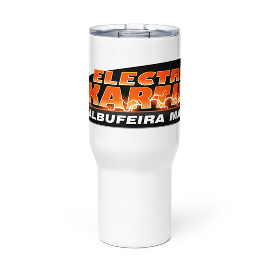 Electric-Karting-travel-mug-with-a-handle-white-25-oz-front-Dreamy Phoenix