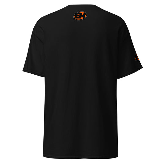 personalised-electric-karting-unisex-classic-tee-black-colour-back-view-Dreamy Phoenix