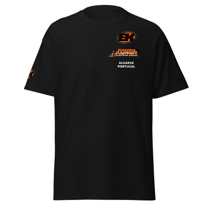 personalised-electric-karting-unisex-classic-tee-black-colour-front-view-Dreamy Phoenix