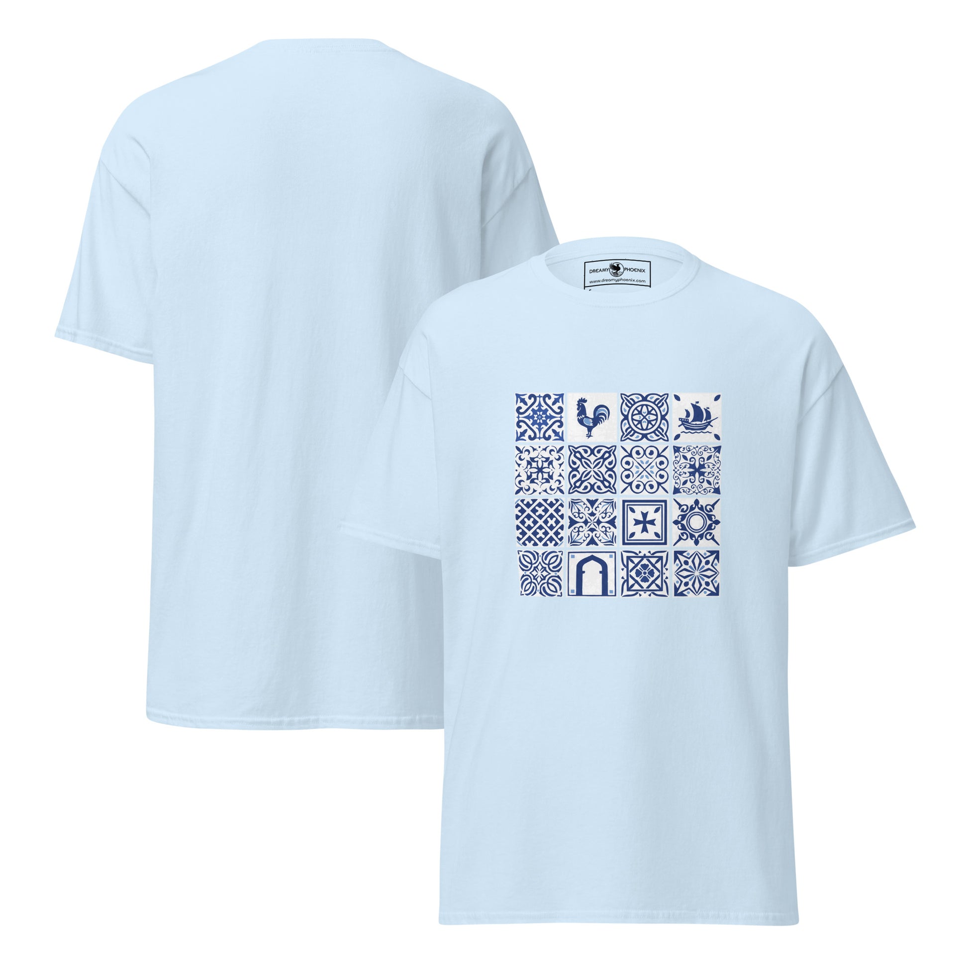 unisex-classic-tee-light-blue-front-and-back-69dd6703dd02f - Dreamy Phoenix
