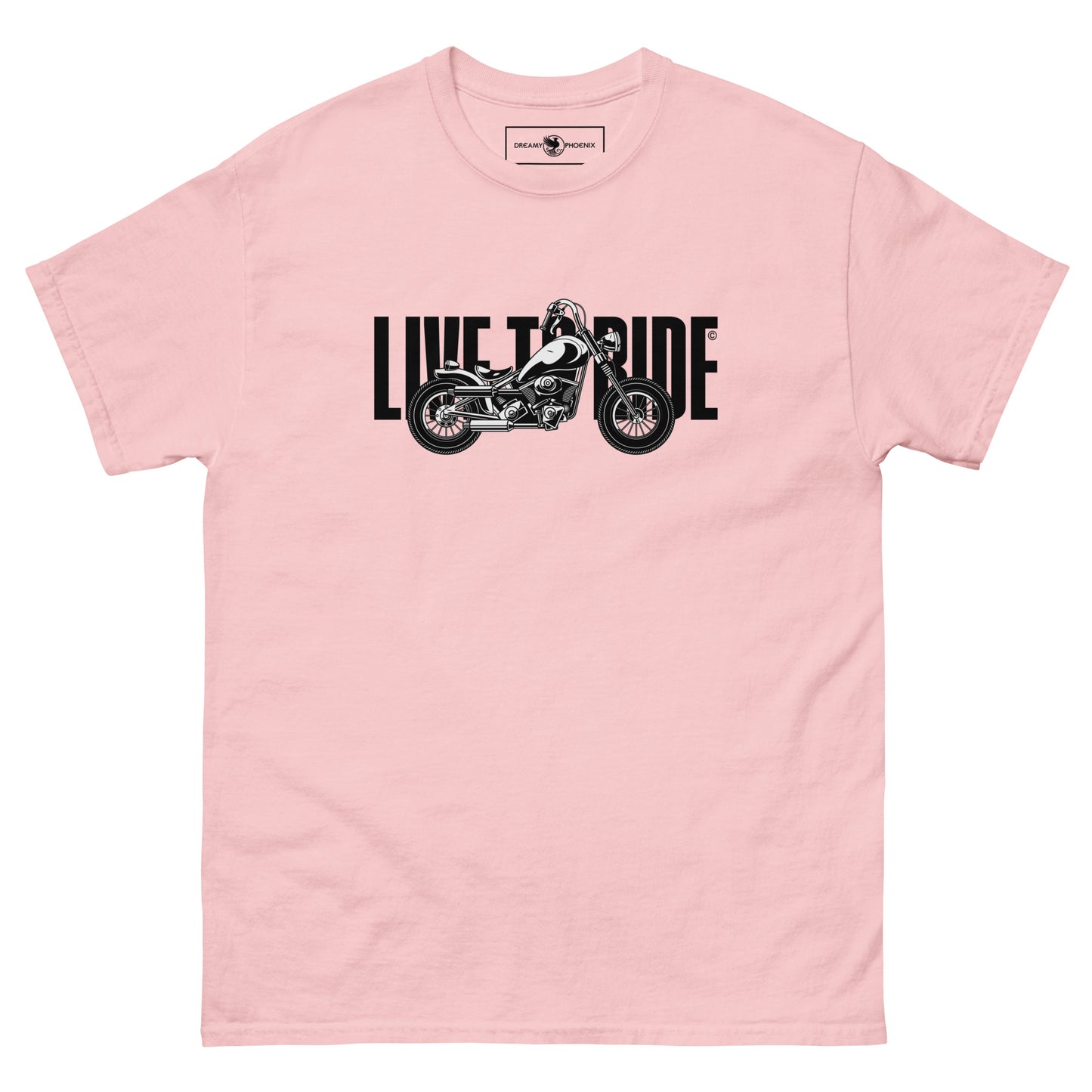 unisex-classic-tee-light-pink-front-69b88a28569f7 - Dreamy Phoenix
